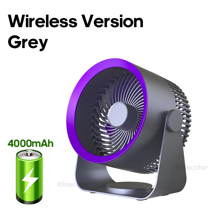 Wireless Portable Air Circulator Fan