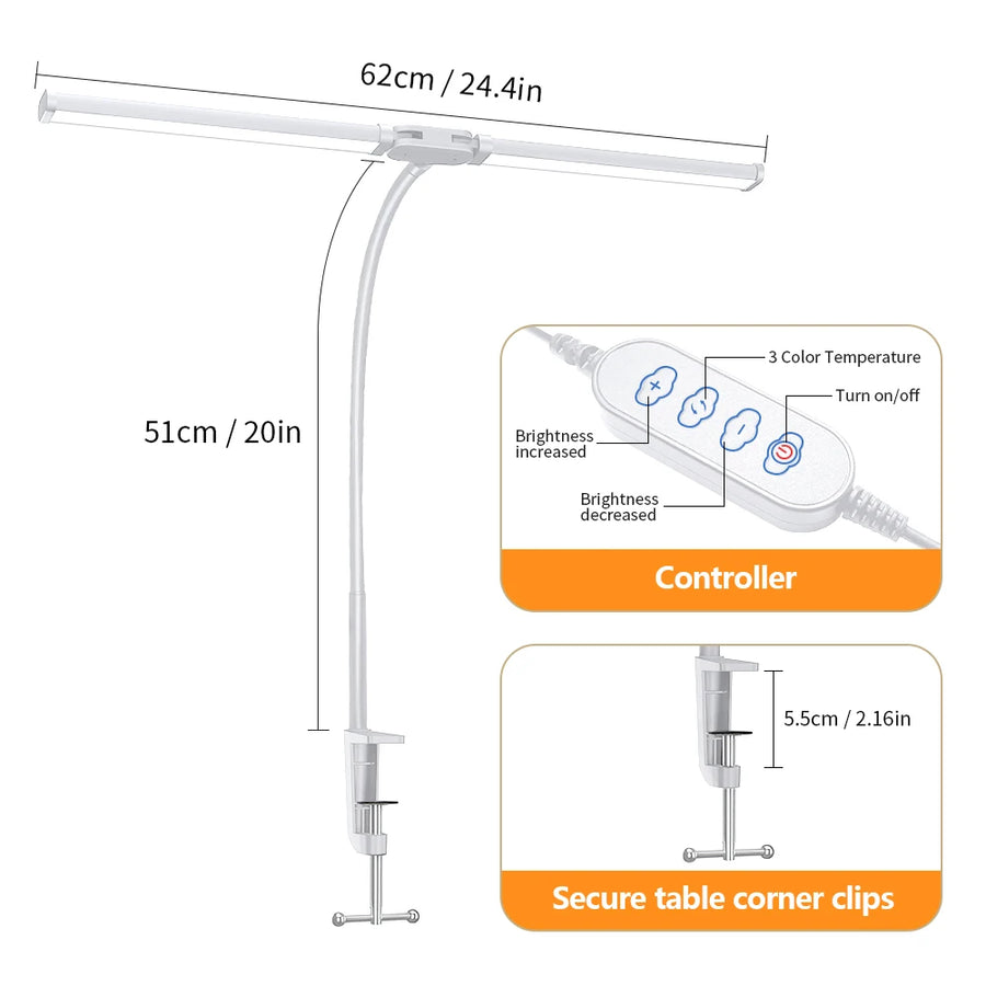 LED Eye-Care Architect Desk Lamp