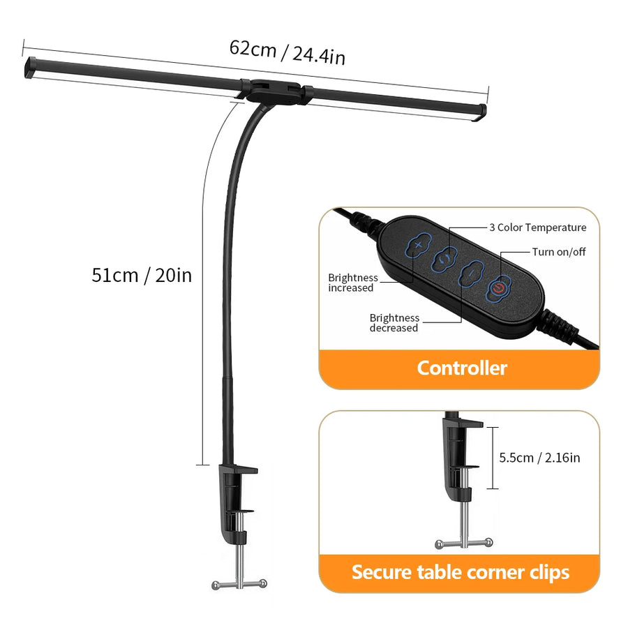 LED Eye-Care Architect Desk Lamp