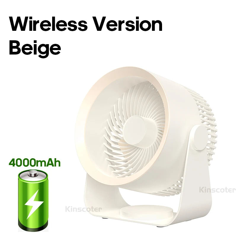 Wireless Portable Air Circulator Fan