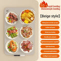 Foldable Silicone Food Warming Mat with Adjustable Heat Control